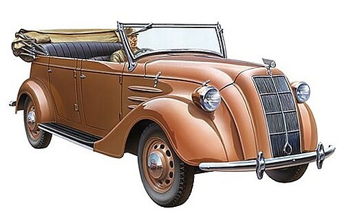 Tamiya Toyota Model AB Phaeton – Plastic Model Military Vehicle Kit – 1/35