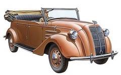 Tamiya Toyota Model AB Phaeton – Plastic Model Military Vehicle Kit – 1/35