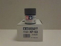 Tamiya Acrylic Paint XF-53 Flat neutral Grey. 10ml Mini.