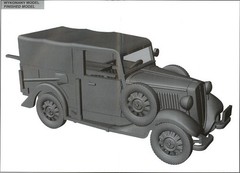 IBG Models 1/72 Polish FIAT 508/III AMBULANCE
