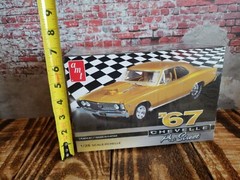 AMT 1/25 1967 Chevy Chevelle Pro Street Model Kit – Gold (AMT876) New Factory