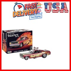 14528 ’70 Plymouth Duster Funny Car 1:24 Scale 100-Piece Skill Level 4 Model …