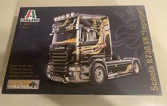 Italeri 3883 1/24 Scale Show Truck Model Kit Scania R730 V8 Imperial 4×2