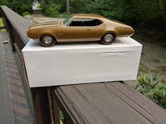 Johan Brown 1969 Oldsmobile 442 Promo Model Car Dealer Promo 1/25 NICE L@@K
