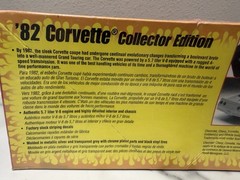 Motorworks by Revell ‘82 Corvette Collector Edition 2004 NEW