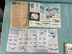 Vintage 1950-1960’s Miscellaneous Model Kit Instruction Assembly Kit Pamphlets