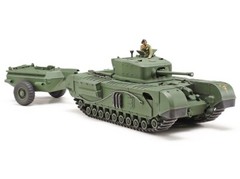 Tamiya 1/48 British Churchill Mk VII Crocodile Tank TAM32594