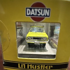 M2 Machines 1976 Datsun Truck Li’l Hustler Yellow Diecast Car Model