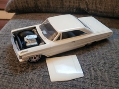 Neat Built Up AMT Vintage 1964 Ford Galaxie 500XL 390 4spd. 1/25
