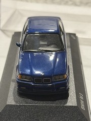 Rare BMW M3 Dealer Promo Model Car 1:43 with Box – Blue Collectible