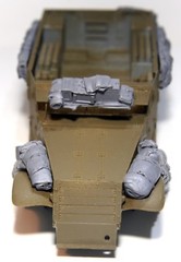 1/35 Halftrack Fender & Pack Set #4 USA WWII (Fits Dragon M2 M3 M21)- Value Gear