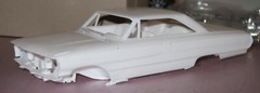 AMT 1964 Ford Galaxie 500-XL 1:25 Scale Model Kit NEW Reissued flawless Open kit
