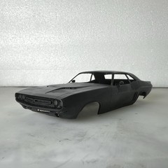 1/25 Scale Resin 1971 Dodge Challenger Magnum Body 3D Printed
