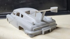 1/24 scale resin 3d printed Outlaw 1948 Tucker drag body model slot car