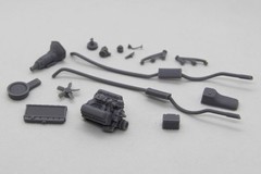 1/25 3D print resin kit AMC Hurst SC/Rambler 1969 full set with engine decals