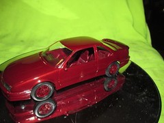 1990 Chevrolet BERETTA 90 Dealer Promo red LOOSE DISPLAY PIECE