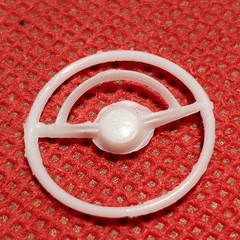 Steering Wheel 1953 Ford Victoria 1:25 Scale Model Car Part AMT