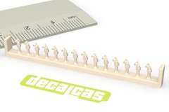 Decalcas 1:20 Scale Detail-Up 1.2mm Hose Joints resin parts Set 3 # DCL-PAR048
