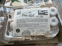 1963 Revell Drag Nut Factory Sealed Contents – Open Box