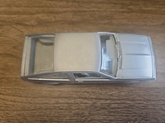 Vintage AMT ERTL 1983 Chevrolet Cavalier Silver Metallic Dealer Promo Car