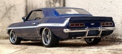 Classic 1969 69 Camaro Chevy Chevrolet Built 1 Vintage Drag Race 24 Car Model 12