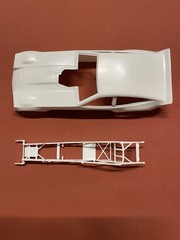 Revell Jungle Jim” Monza Funny Car model kit 85-7689 “Parts Only”
