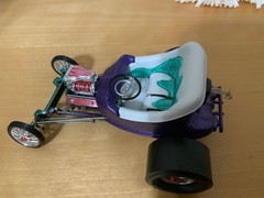ED ‘BIG DADDY’ ROTH’S OUTLAW CUSTOM DRAG VERSION *PLUS SOLID RESIN FINK! KOOL!
