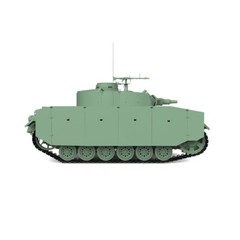 SSMODEL SS87717 1/87 HO Scale Railway Military Model Kit Pz.Kpfw.III Ausf.N
