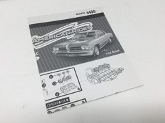 1964 Pontiac GTO Great American Rides Snap Kit Polar Lights 1/25 – RED
