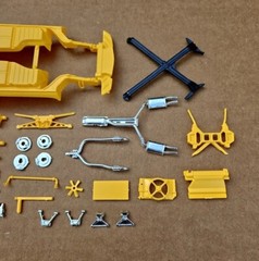 Monogram 1/24 1987 CHEVY CORVETTE ROADSTER INDYCAR OFFICIAL PACE CAR CHASSIS
