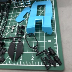 71 Mustang Funny Car Chassis W Halibrand Quick Change 1:25 MPC LBR Model Parts