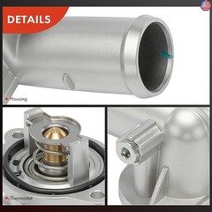 A-Premium Engine Coolant Thermostat Housing Assembly with O-ring Compatible