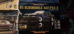 Revell Monogram 4446 1985 Oldsmobile 442/FE3-X Show Car plastic model kit 1/25