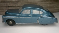 vintage dealer promo car 1949/50 Chevrolet 4 dr sedan metal car & bank Z124