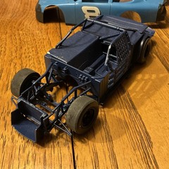Built Model Car, 1998 Revell Stock Car STARTED, INCOMPLETE, MODIFIED