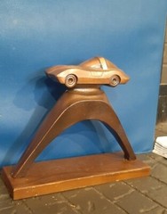 Vintage Revell PACTRA Award 1963 1964 Pegasus Custom Model Car Contest Trophy
