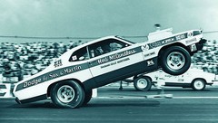 Decals – Herb McCandless Pro Stock Demon, printed on a press, vibrant color.