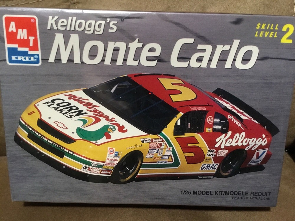 Chevrolet Monte Carlo, Kellogg’s NASCAR Racer, Detailed 1/25 Scale Model, New