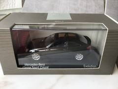 1/43 MINICHAMPS Mercedes Benz , C class coupe, sport,met. Black, mint+++!