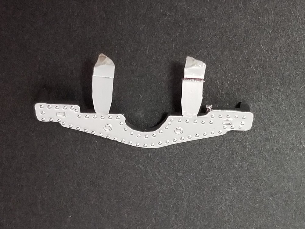 AMT Kenworth W-925 Cummins Front Engine Mount from 1:25 Model Kit