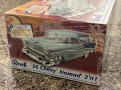 REVELL 1956 CHEVY NOMAD CALIFORNIA WHEELS FACTORY SEALED KIT! CIRCA 2006! VMCP!