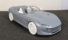 Ferrari Portofino Model Kit Scale 1/12 or 1/8