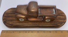 1948 GMC FC Pickup Promo 1/29 National Products Wood-base Mounted Bronze Award