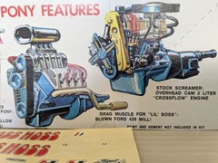 *L@@K! *RARE *ORIGINAL VINTAGE AMT NEW FORD 1973 PINTO DRAG KIT **SEALED-BAG!