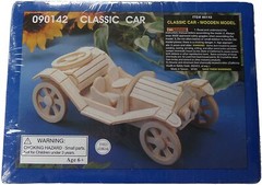 Vintage Classic Car Wooden Model Kit Craft item # 090142 Brand New Sealed