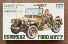 Tamiya #35123, 1/35 Model Kit, U.S M151A2 Ford Mutt, 1/4 Ton Truck Utility