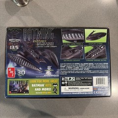 AMT Batman Forever BATWING Vehicle 1/32 Plastic Model Kit Movie Opened Box