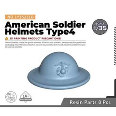 LY35231D 1/35 Model Upgrade Parts American Soldier Helmets Type4