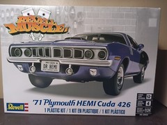 🌟 Front Bumper 1971 HEMI Cuda 1:24 Scale 1000s Model Car Parts 4 Sale Revell