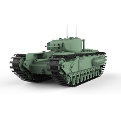 SSMODEL SS72564 1/72 25mm Model Kit British A22 Infantry MKIV Churchill I Tanks